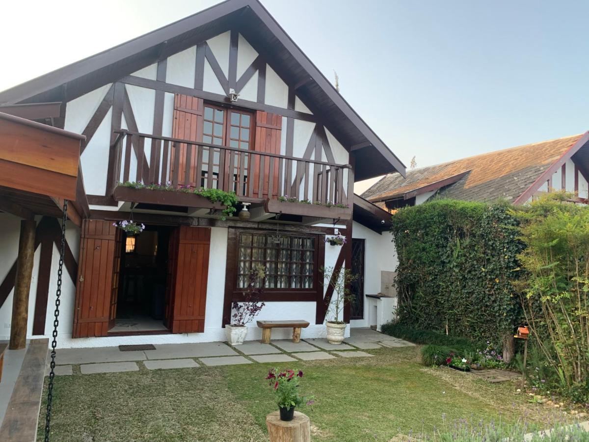 Linda Casa! Aconchegante E Com Otima Localizacao Villa Campos do Jordao Ngoại thất bức ảnh