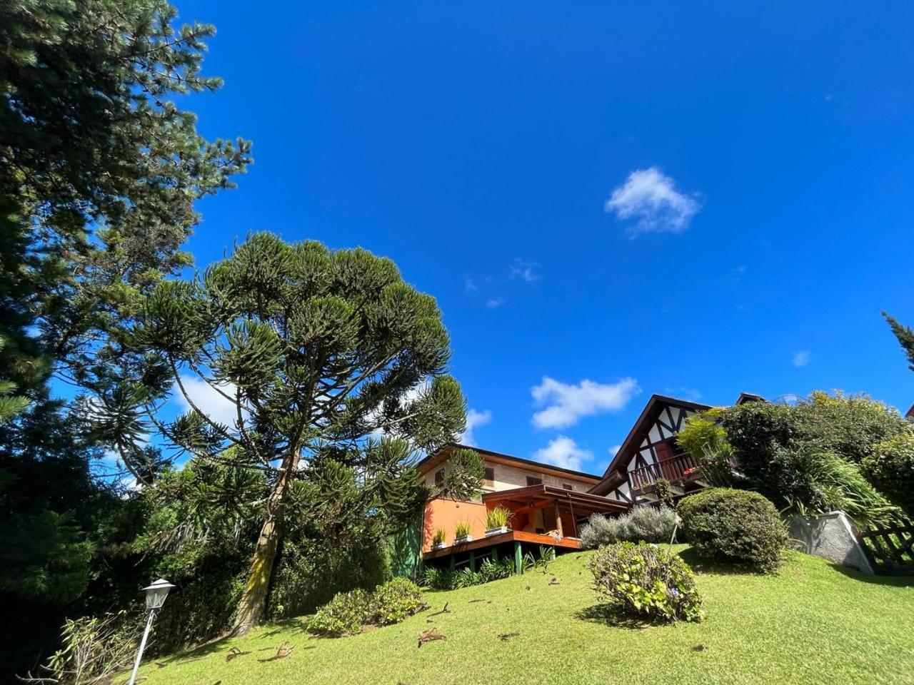 Linda Casa! Aconchegante E Com Otima Localizacao Villa Campos do Jordao Ngoại thất bức ảnh