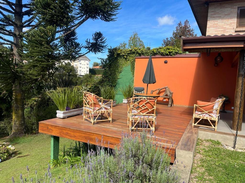 Linda Casa! Aconchegante E Com Otima Localizacao Villa Campos do Jordao Ngoại thất bức ảnh