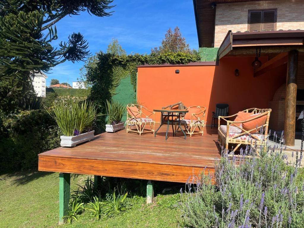 Linda Casa! Aconchegante E Com Otima Localizacao Villa Campos do Jordao Ngoại thất bức ảnh